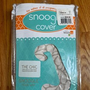 Snoogle pregnancy support pillow cover NEW